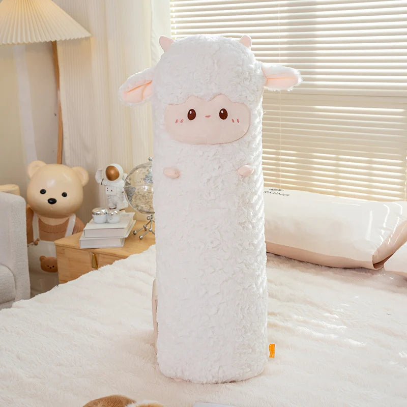 Giant Long Dozing Lamb Kawaii Plushie Pillow