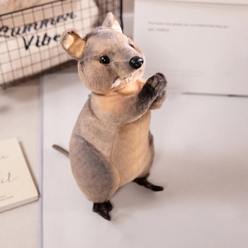 Ottie the Standing Blessing Sea Otter Raccoon Plushie