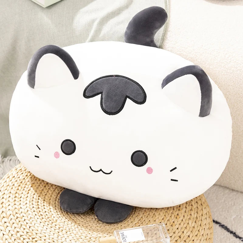 Squishy Kawaii Kitten Cozy Snuggle Plush Pillow
