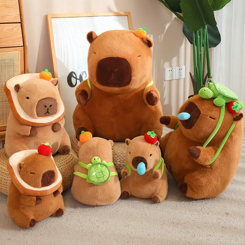 Capy the Boba Bread Nose Drop Capybara Plush