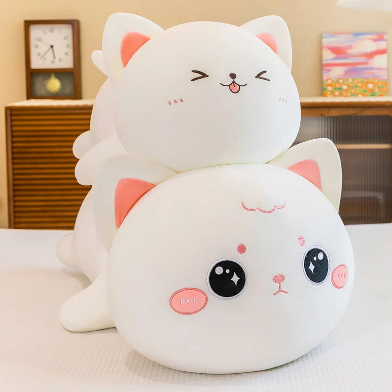 Mochi the Kawaii Long Cat Sofa Cushion Plush