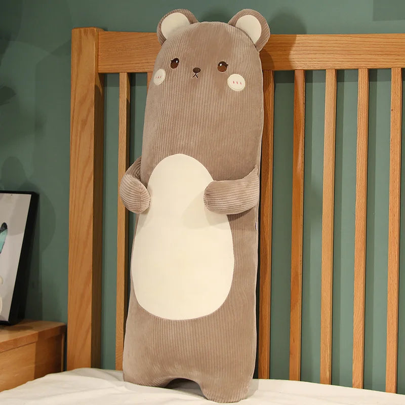 Dreamy Long Rabbit Bear Duck Chick Sleeping Plush Pillow