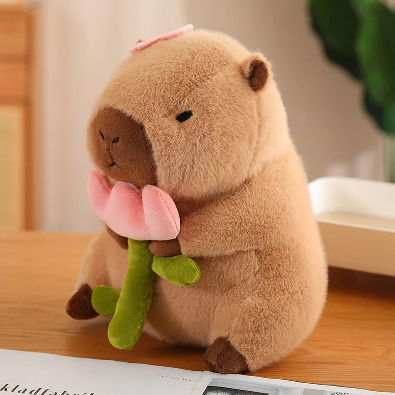 Capy the Dreamy Dress-Up Kawaii Capybara Snuggle Plushie