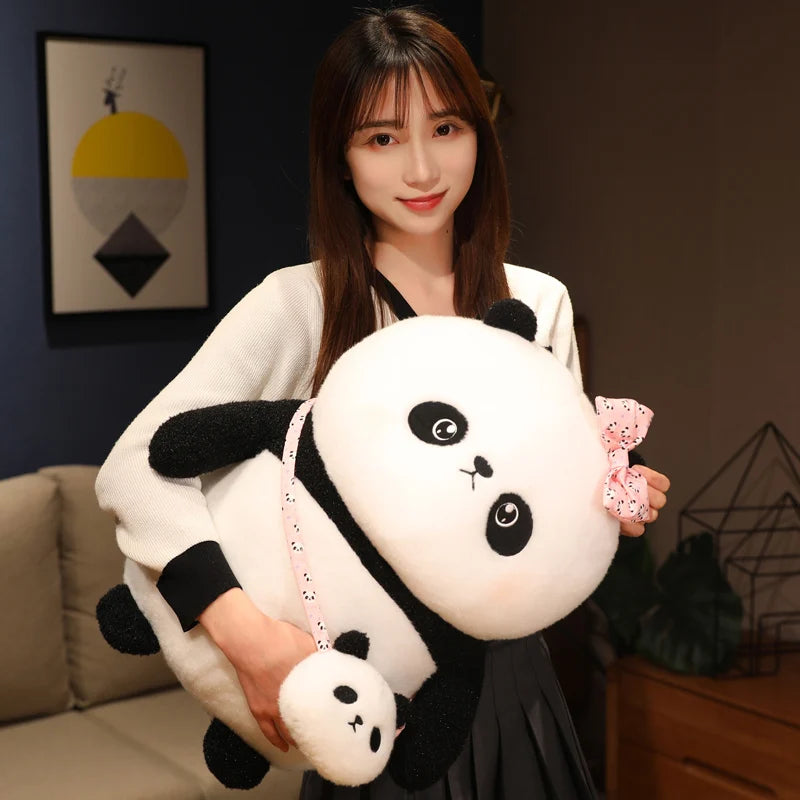 Bamboo the Kawaii Fatty Round Panda Bolster Plushie