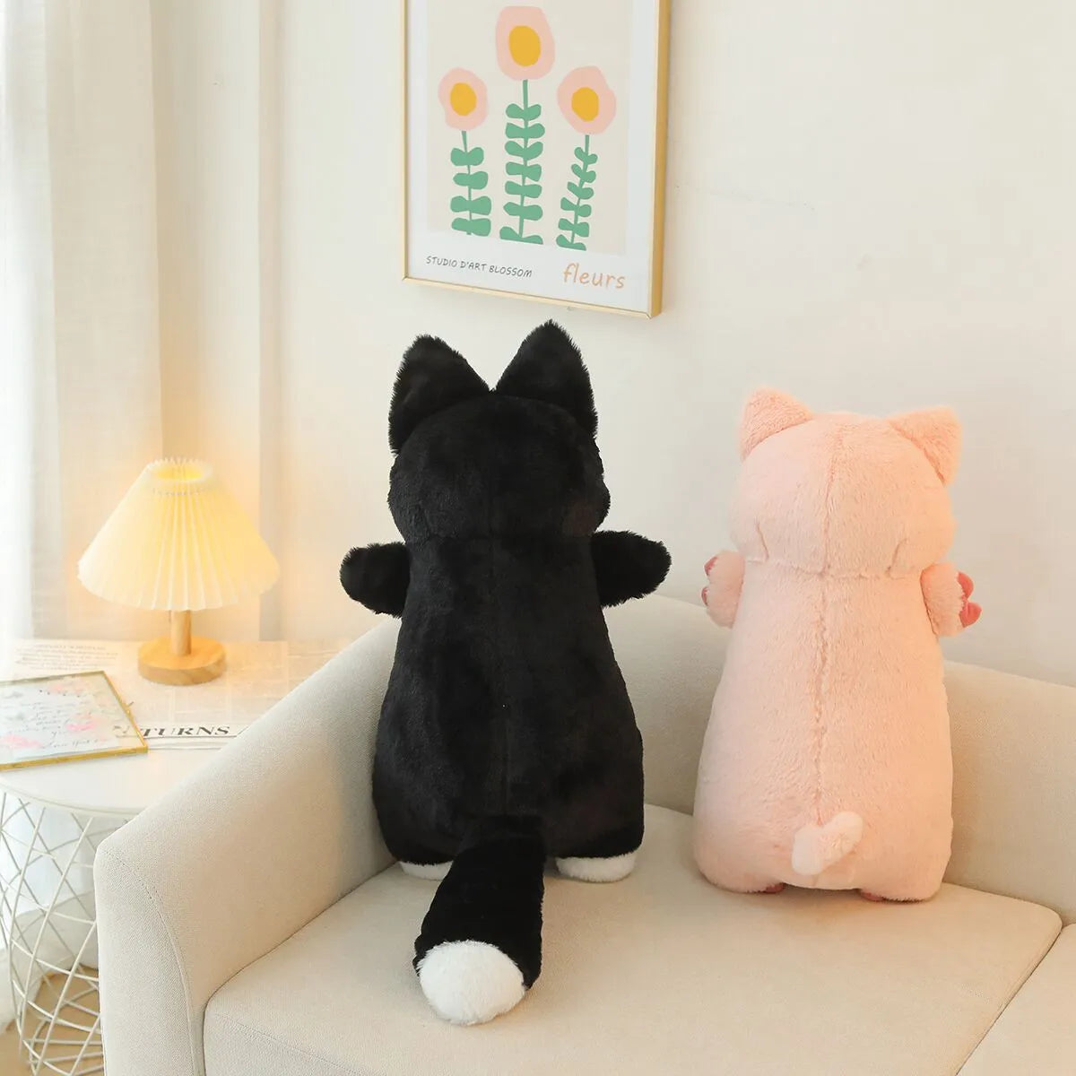 Noodle the Long Standing Siamese Snotty Pig Body Pillow