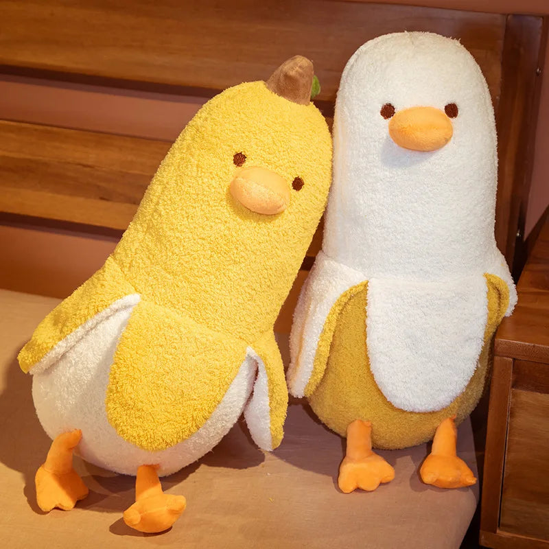Sunny the Chonky Banana Duck Snuggle Pillow