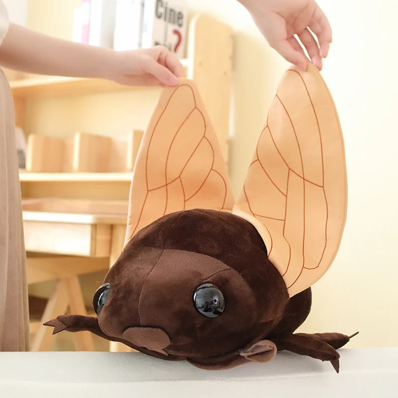 Cicada the Lifelike Insect Stuffed Plush Back Cushion