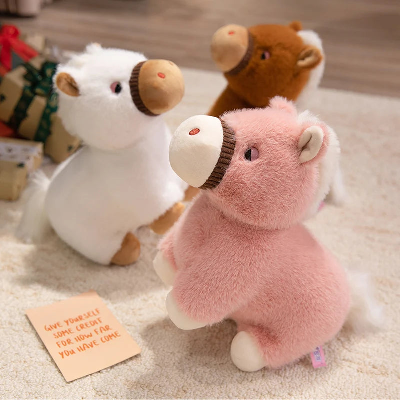 Chonky Kawaii Horse Adorable Snuggle Plushie