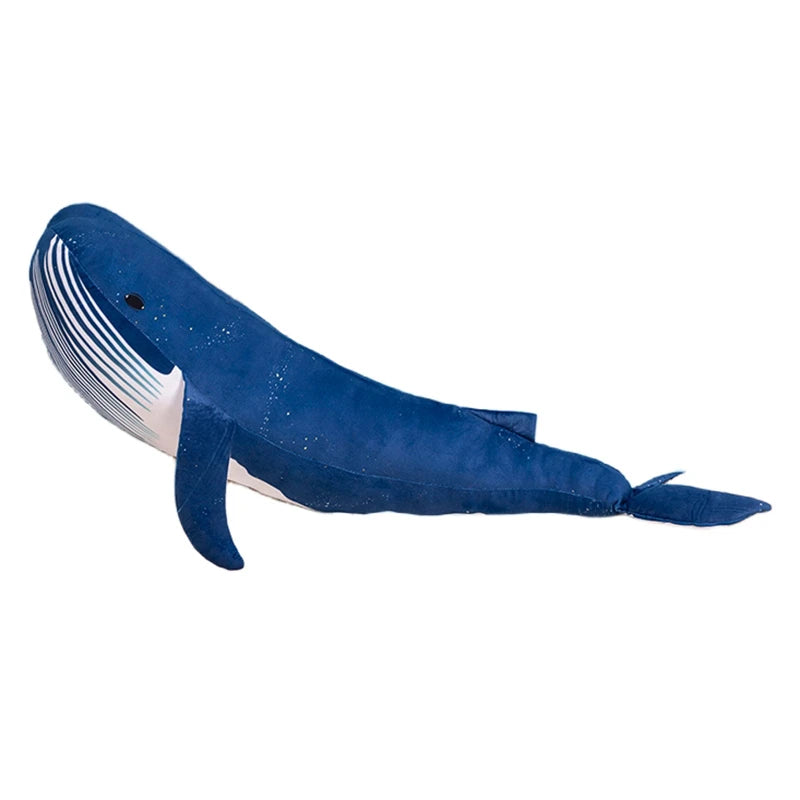 Huge Drifting Blue Whale Kawaii Snuggle Plushie
