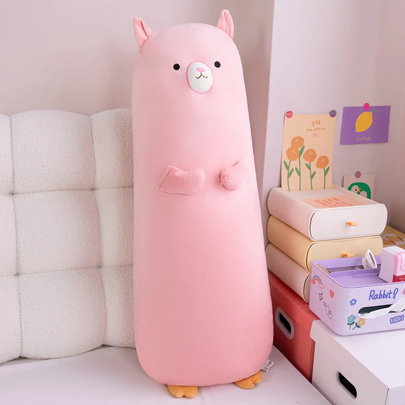 Piggy the Kawaii Long Squishy Pig Capybara Snuggle Plush Pillow