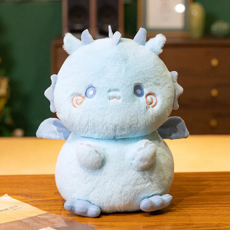 Drago the Flying Winged Kawaii Dragon Snuggle Plushie