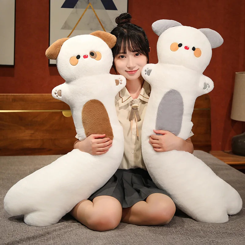 Lifelike Long Kawaii Puppy Dog Plushie