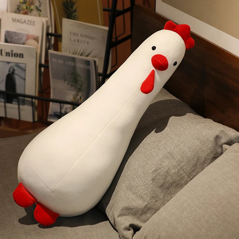 Sunny the Chonky Round Yellow Chick Sleeping Pillow