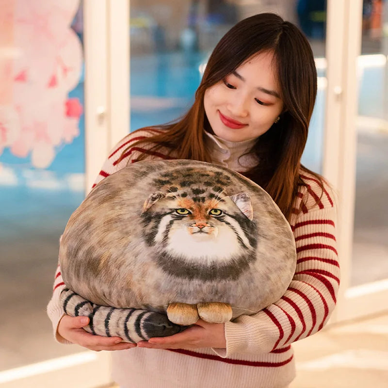 Pallas the Kawaii Pallas Cat Body Snuggle Plush Pillow