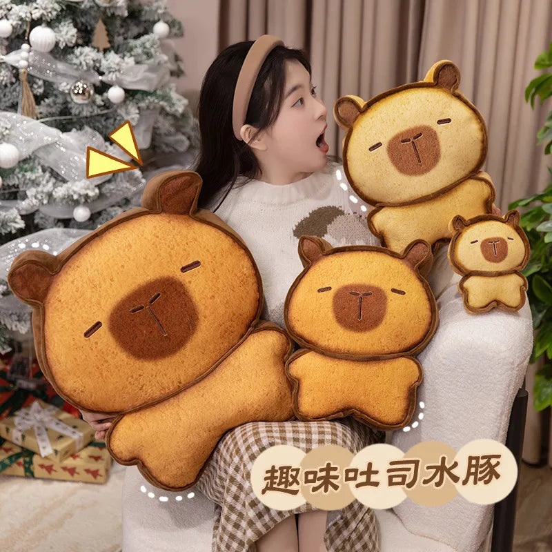 Bready the Kawaii Biscuit Capybara Plush
