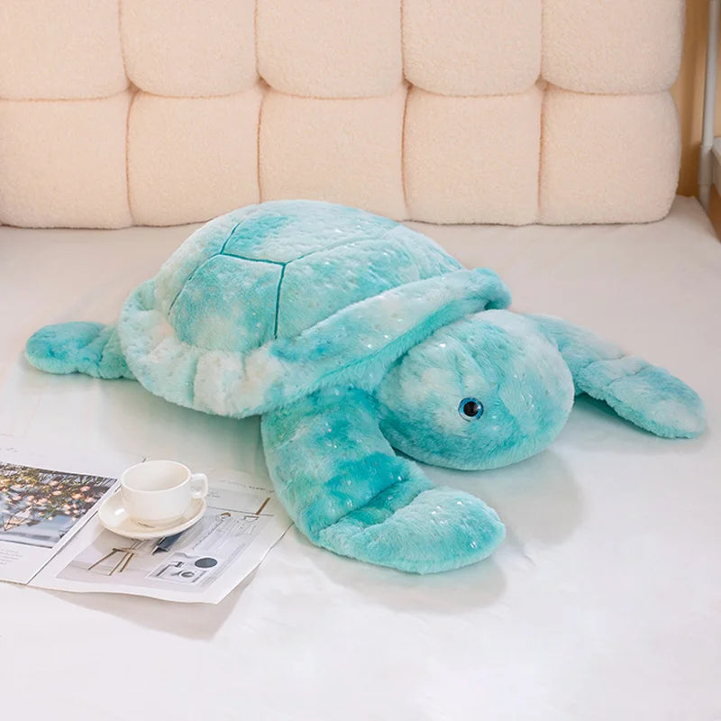 Colorful Chubby Turtle Kawaii Plushie Pillow