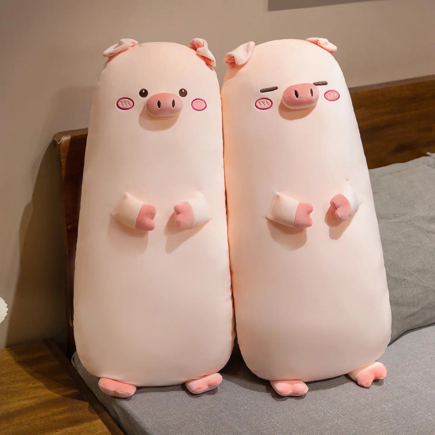 Piggy the Kawaii Long Pig Leg Clamp Sleeping Snuggle Pillow