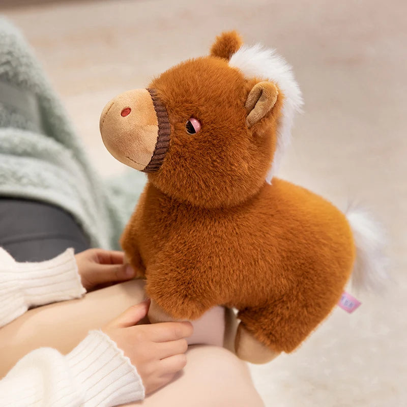 Chonky Kawaii Horse Adorable Snuggle Plushie
