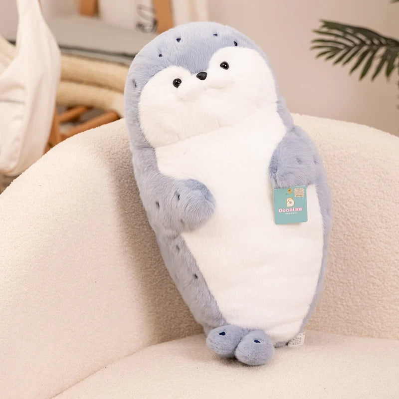 Snowy the Kawaii Lifelike Seal Sea Otter Plushie