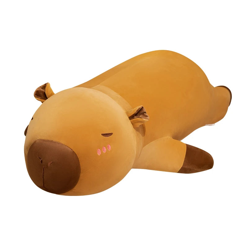 Lumpy the Lounging Kawaii Capybara Plushie