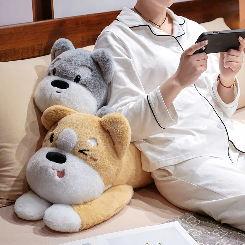 Drowsy Kawaii Husky Plushie