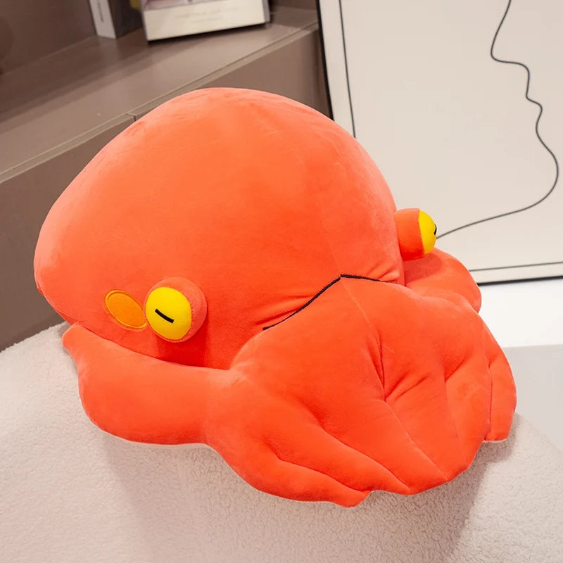 Chubby Squishy Kawaii Octopus Ocean Snuggle Plush Pillow