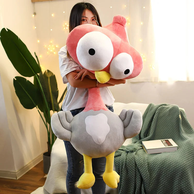 Ostrich the Wobbly Simulation Bird Plush