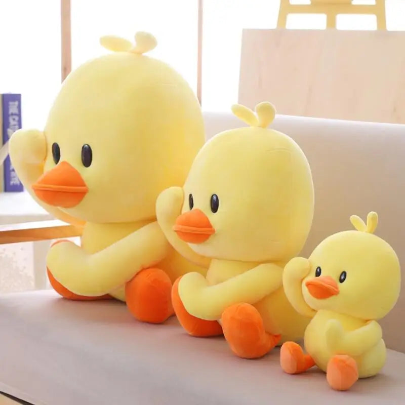 Ducky the Chubby Yellow Duck Plush Pillow