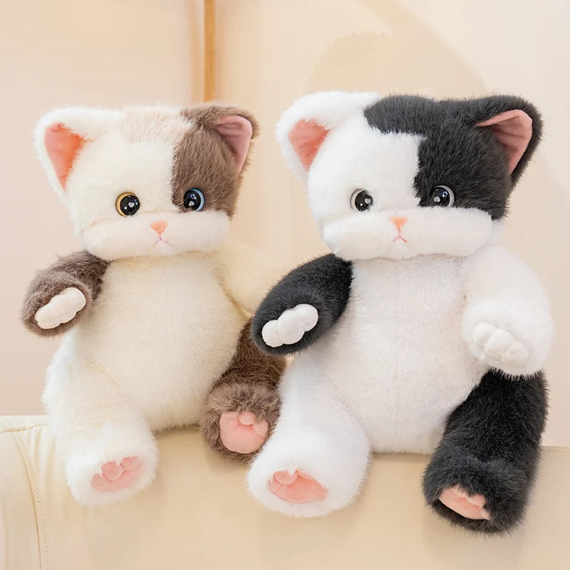 Snuggly Kawaii Cozy Kitten Cat Snuggle Plushie