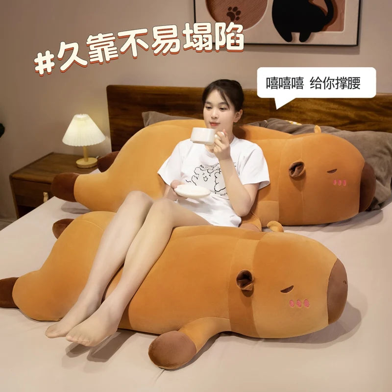 Lumpy the Lounging Kawaii Capybara Plushie