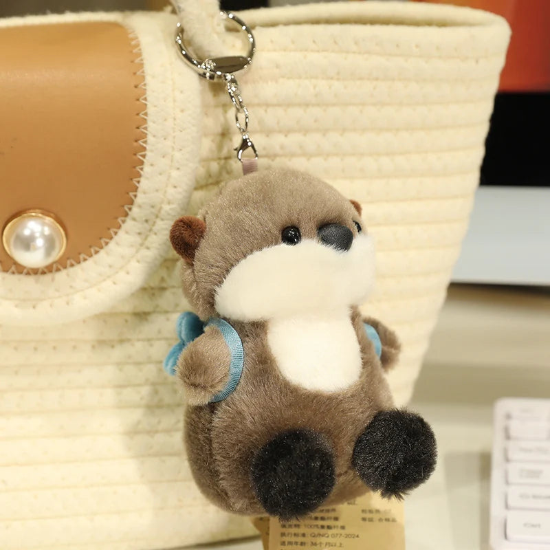 Ottie the Fluffy Baby Kawaii Otter Starfish Snuggle Plushie