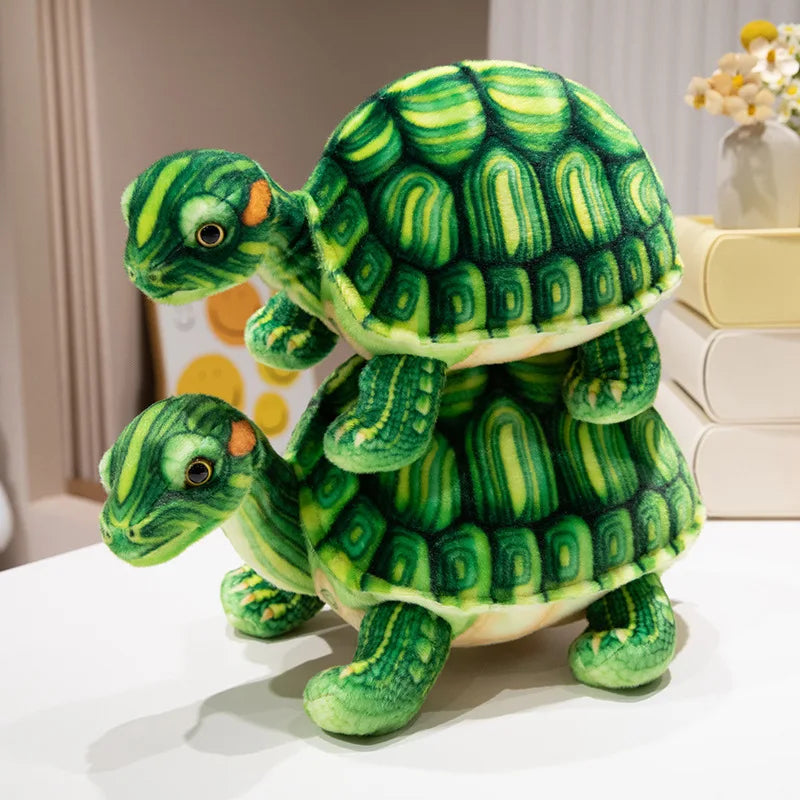 Shelly the Realistic Green Sea Turtle Plush Plushie