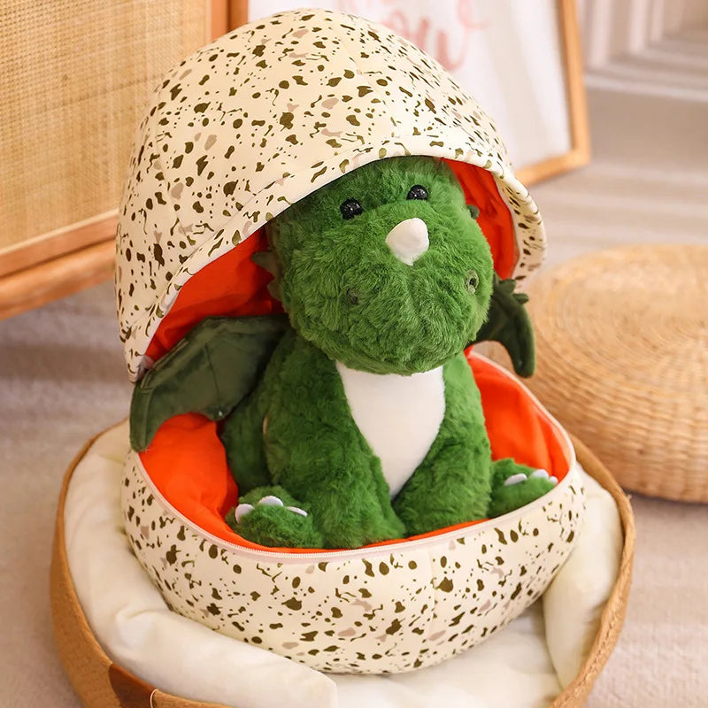 Dino the Kawaii Baby Dragon Egg Hug Plush