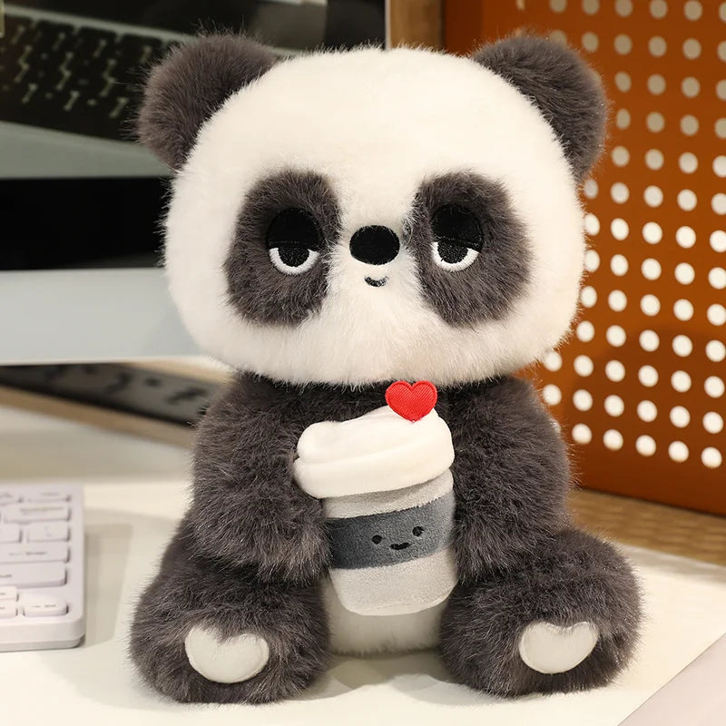 Drowsy the Sleepy Dark Circle Kawaii Panda Sloth Plushie