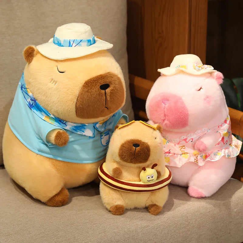 Capy the Beach Swim Ring Capybara Kawaii Plushie