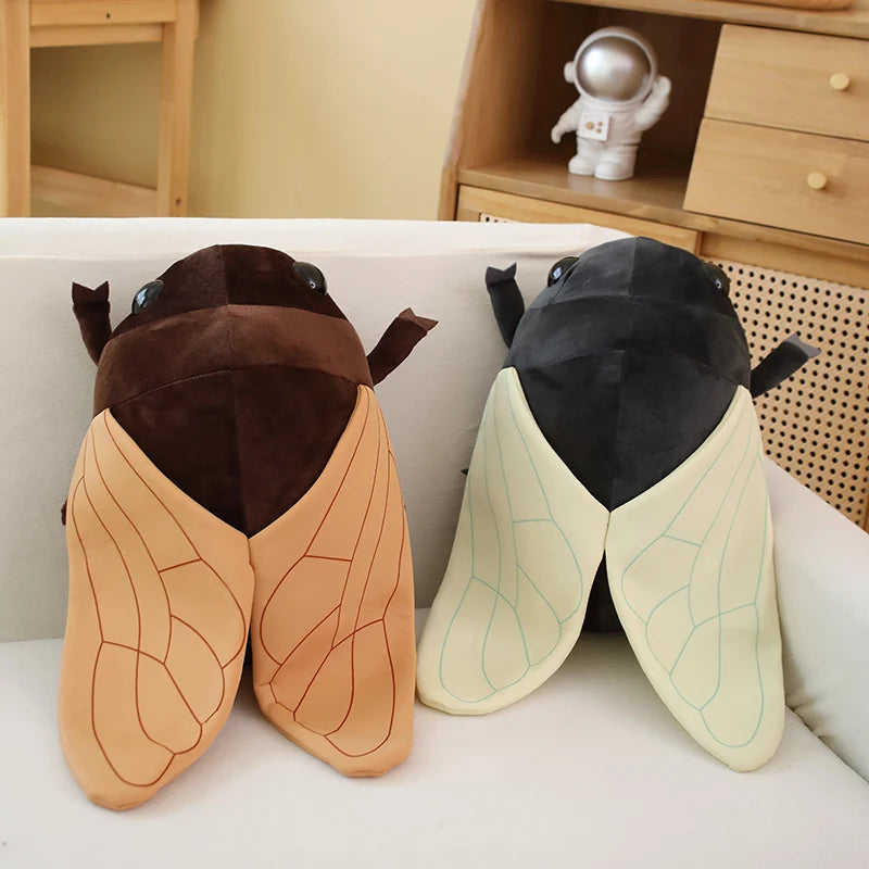 Cicada the Lifelike Insect Stuffed Plush Back Cushion