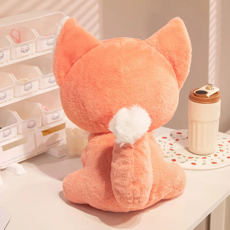 Amber the Huggable Long-Tail Fox Plushie