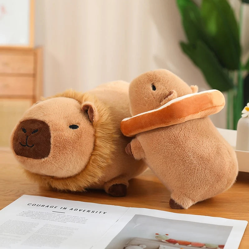 Capy the Kawaii Cosplay Lion Bee Flower Capybara Plush