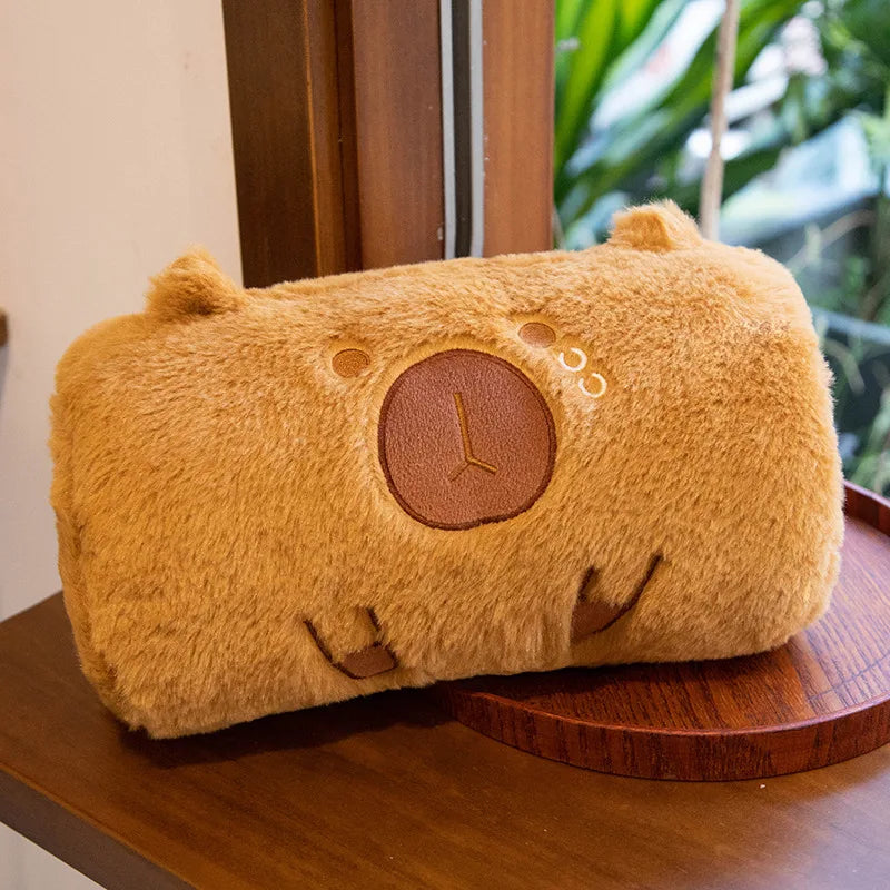 Cozy Warming Kawaii Capybara Plushie Pillow