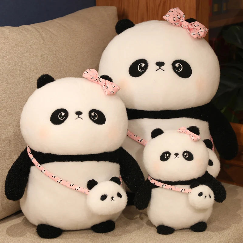 Bamboo the Kawaii Fatty Round Panda Bolster Plushie