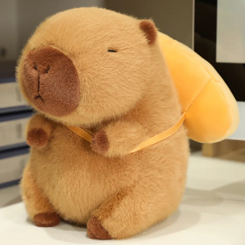 Capy the Toast Croissant Bread Room Capybara Plushie