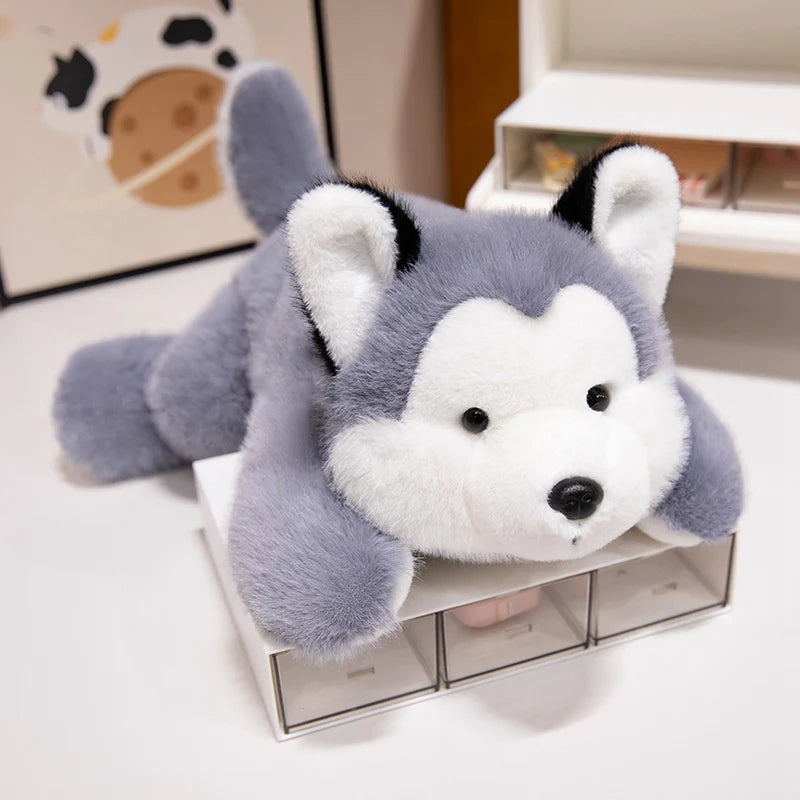 Fluffy Kawaii Westie Raccoon Sloth Husky Fox Snuggle Plushie