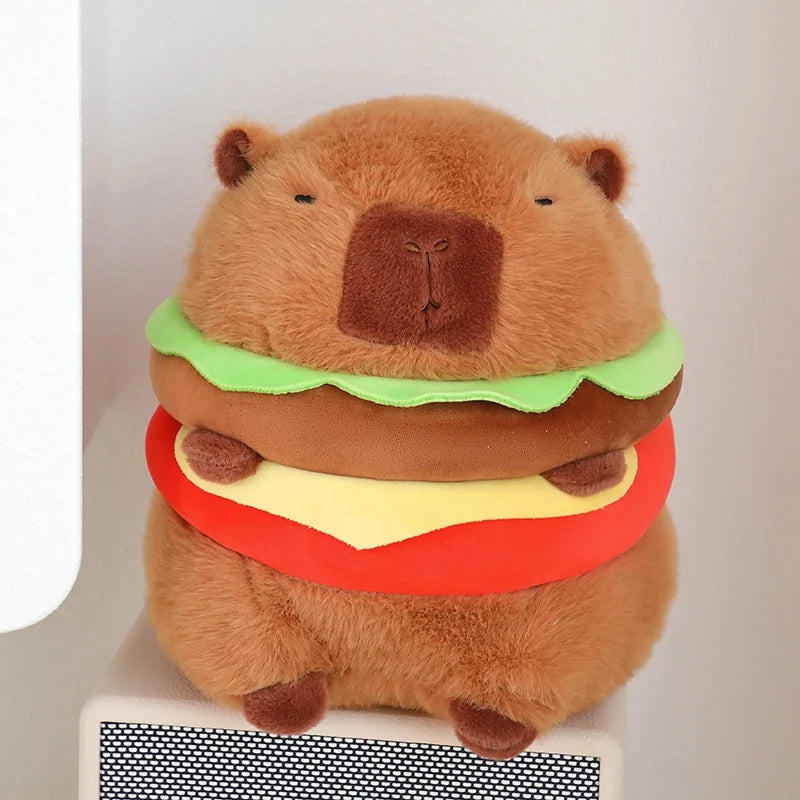 Capy the Kawaii Hamburg Dog Capybara Snuggle Plushie