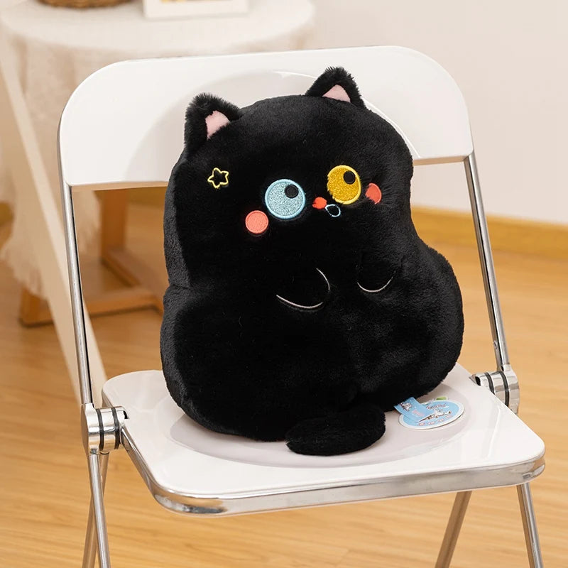 Chonky Round Kitten Snuggle Plushie