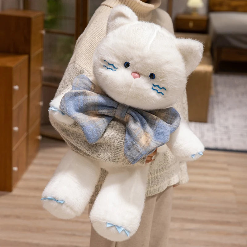 Bowtie the Kawaii Stuffed Kitten Cat Plushie