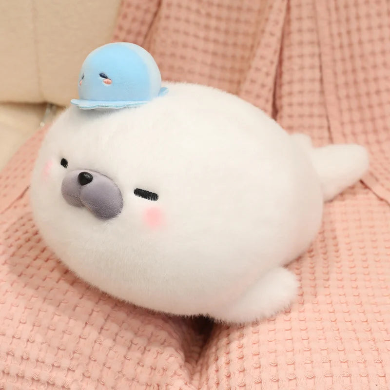 Cozy Seal & Octopus Snuggle Plush Duo