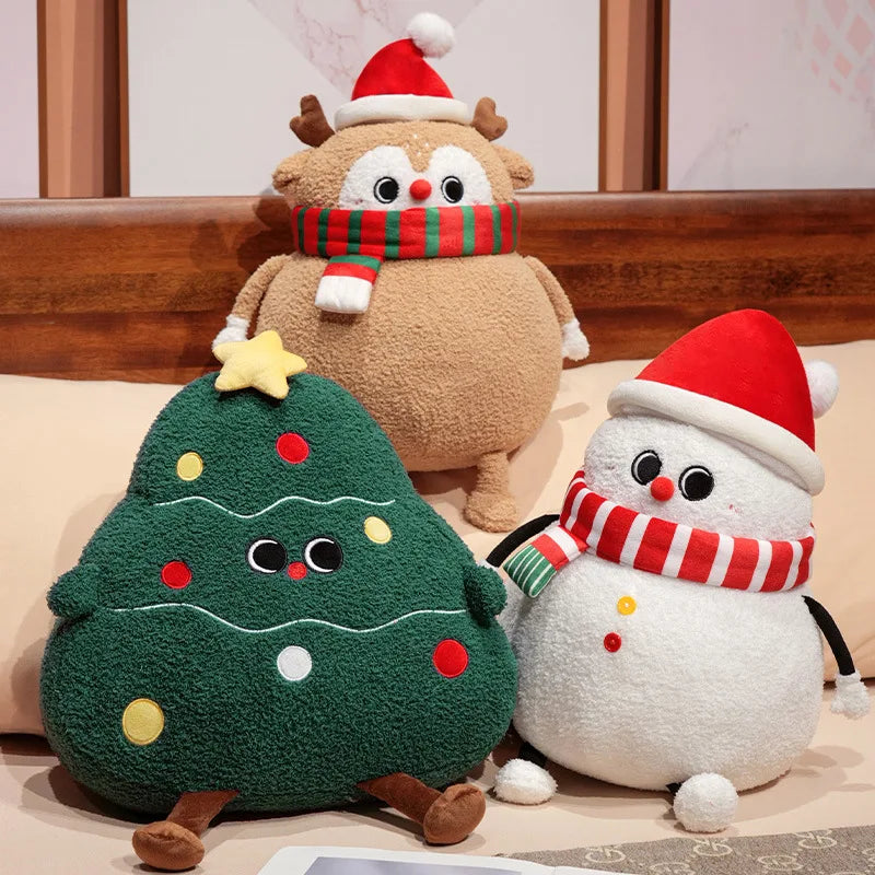Jolly Christmas Crew Kawaii Plushie Collection