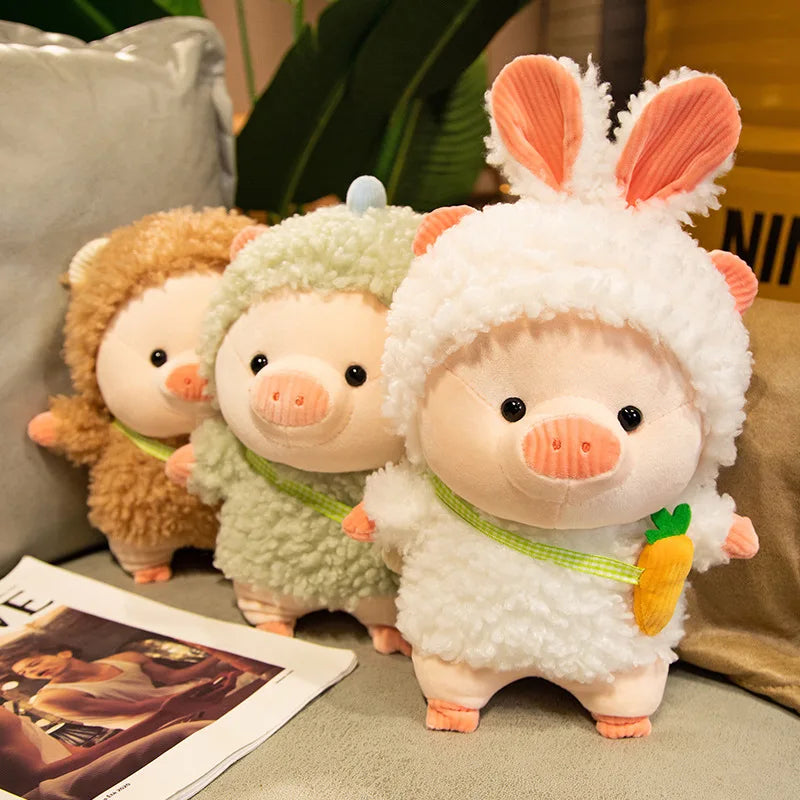 Piggy the Cosplay Rabbit Bear Kawaii Pig Plushie