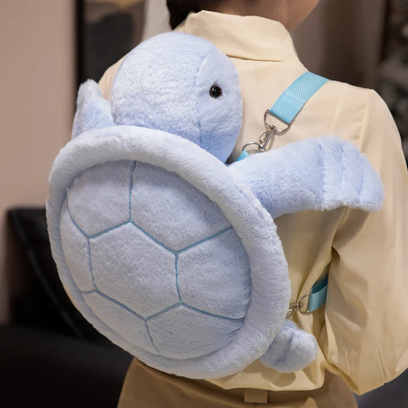 Shelly the Kawaii Sea Turtle Backpack Snuggle Plushie
