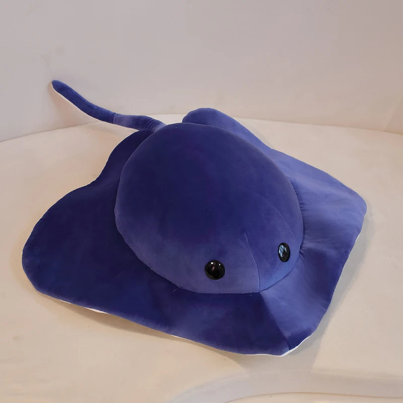 Manta the Kawaii Ray Throw Sofa Plush Pillow